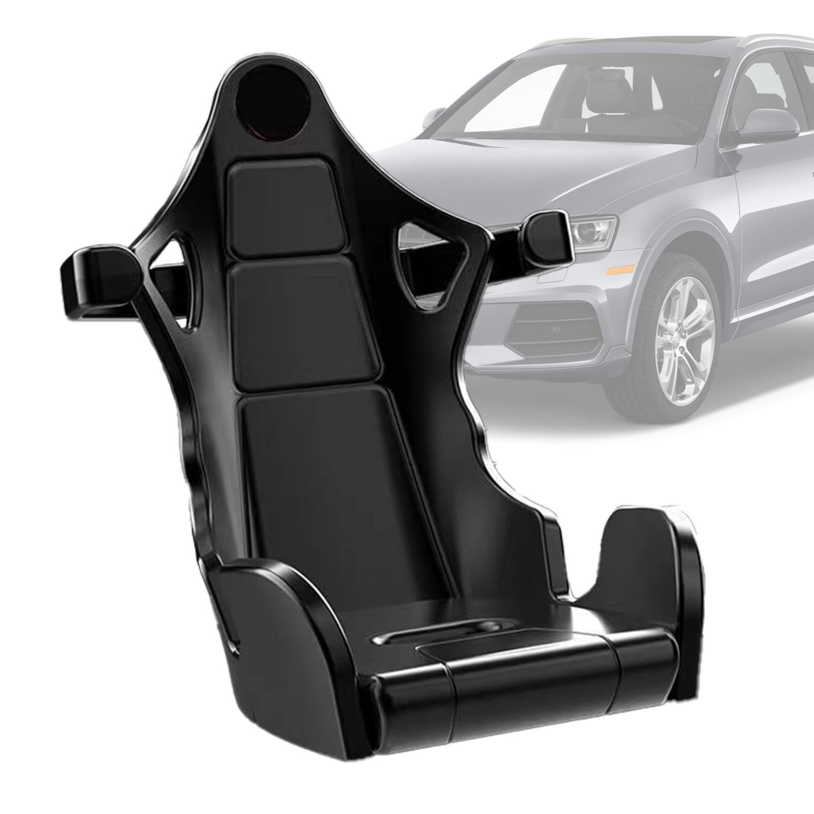 Soporte de teléfono para asiento de carreras, soporte de teléfono para asiento de carreras, soporte de teléfono móvil para coche, soporte de teléfono para rejilla de ventilación de coche,