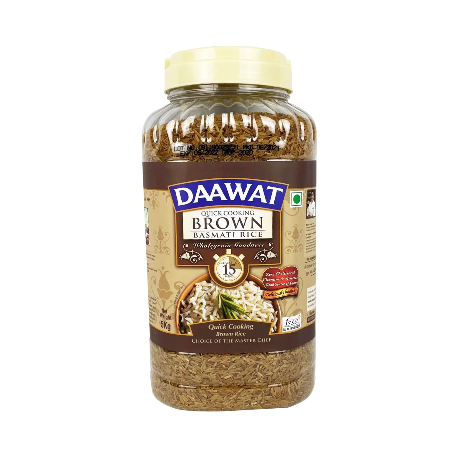 See full amazon price history chart for Daawat Brown Basmati Rice Jar, 1kg Daawat Brown Basmati Rice Jar, 1kg (B00VQ1LRYU) Amazon Price History, Amazon Price Tracker