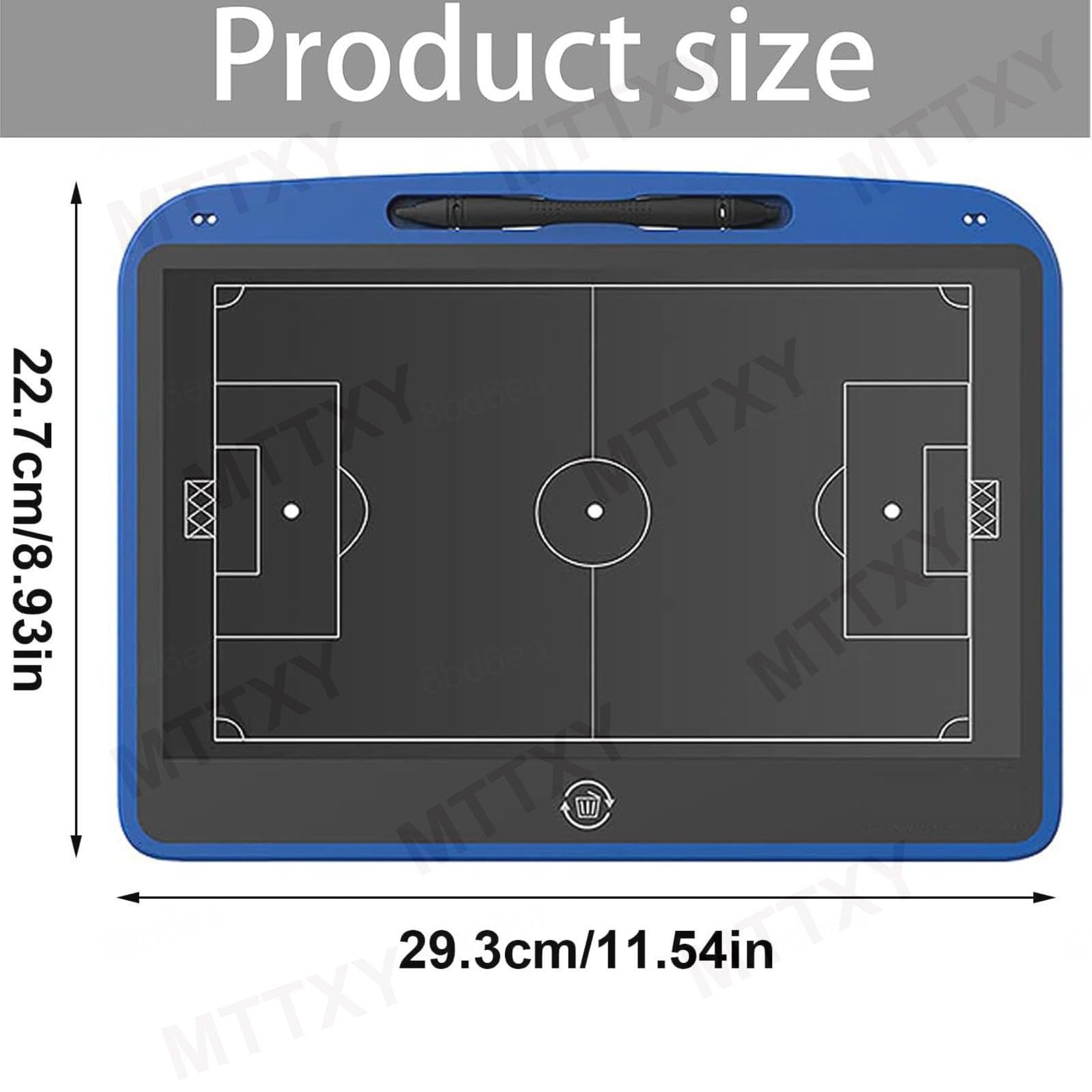 Elektroniczna Tablica Taktyki Piłkarskiej LCD, Tablica Strategiczna LCD O Przekątnej 13,5 Cala Z Rysikiem, Tablica Trenerów Piłkarskich, Tablet Do Pisania Umożliwiający Szkolenie I Wskazówki