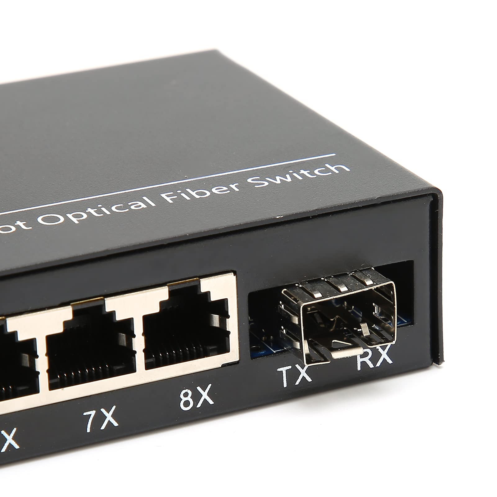 Convertisseur Ethernet Efficace à 8 Ports, Commutateur Gigabit pour Une Transmission à Grande Vitesse pour Une Utilisation au Bureau et à Domicile