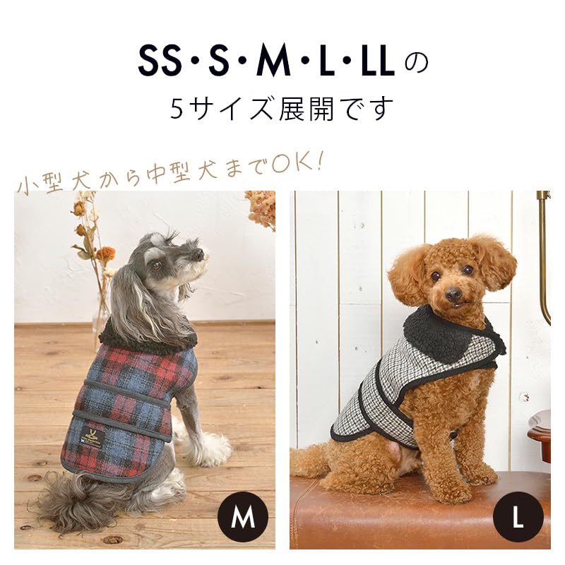 Amazon | Peter MacAthur ドッグコート おしゃれ チェック柄 ピーター