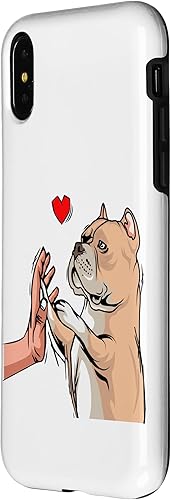 Miniatura 2 de iPhone XXS American Bully Love Cute Dog Mom Funny Women Case