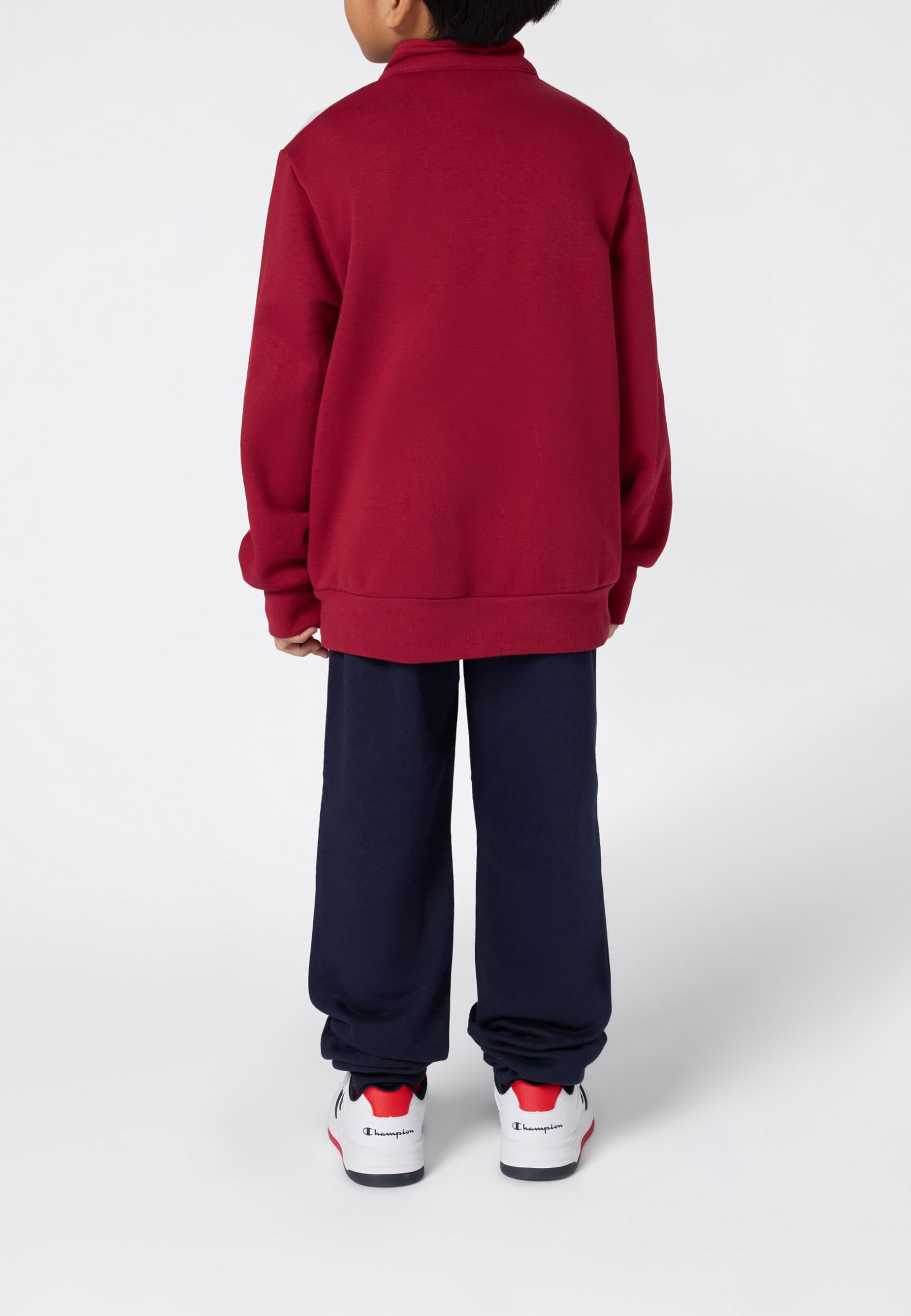 Champion Legacy Jungen Anzug mit Kapuze und durchgehendem Reißverschluss – Bild 4