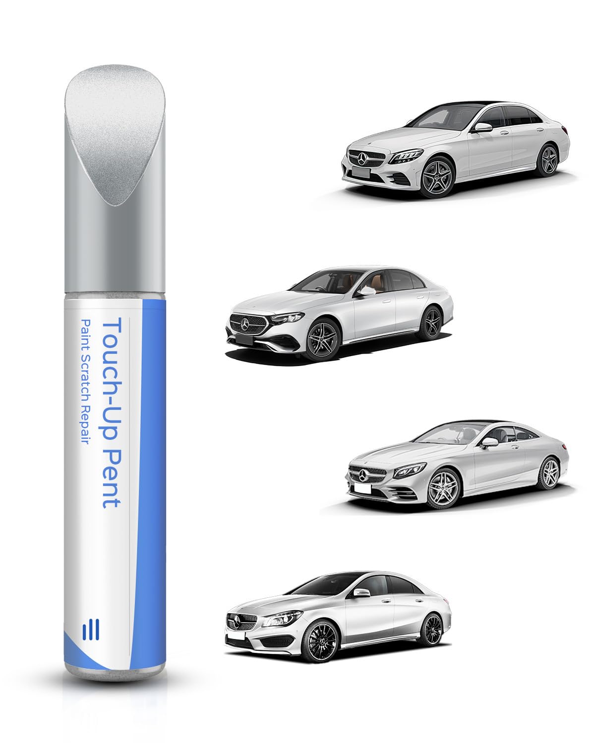 149/9149 - Pintura de retoque de Color Blanco Polar Compatible con Mercedes-Benz A/C/E/G/M/GL/GLA/20-21 GLB/GLC/GLE/GLK/CLA/CLS/SL/SLC/SLK/AMG GT Series – Repara arañazos y astillas — view 7