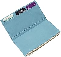 Vista 8 de Moterm Bolsillo de Lona con Cremallera para Cuaderno de Viajeros, 1 Bolsa de Inserción de Repuesto para Accesorios TN Portarjetas Bolsa