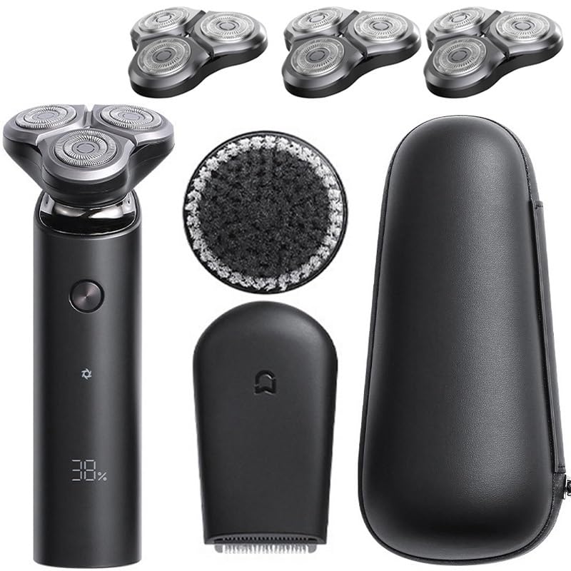 Head Shaver for Men Electric Shaver Razor Shaving Rechargeable Trimmer Beard Triple Blade for Mens Dry Wet Machine