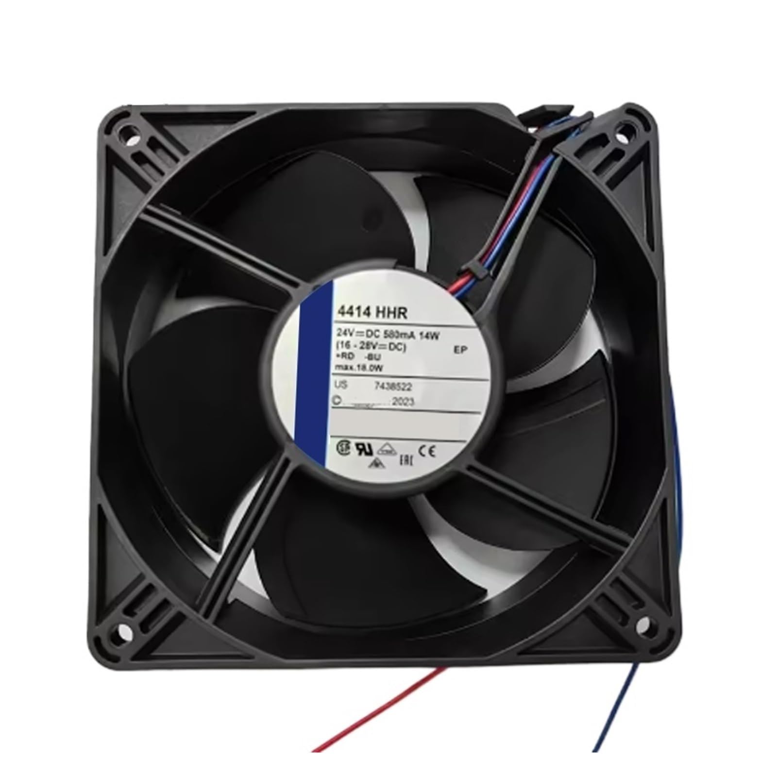 YMUGUEGH 120mm 120x120x38mm 4414 M/H/HH/HHU/HHR/NHHR/2HH 12038 24v dc axial fan(4414HHR)
