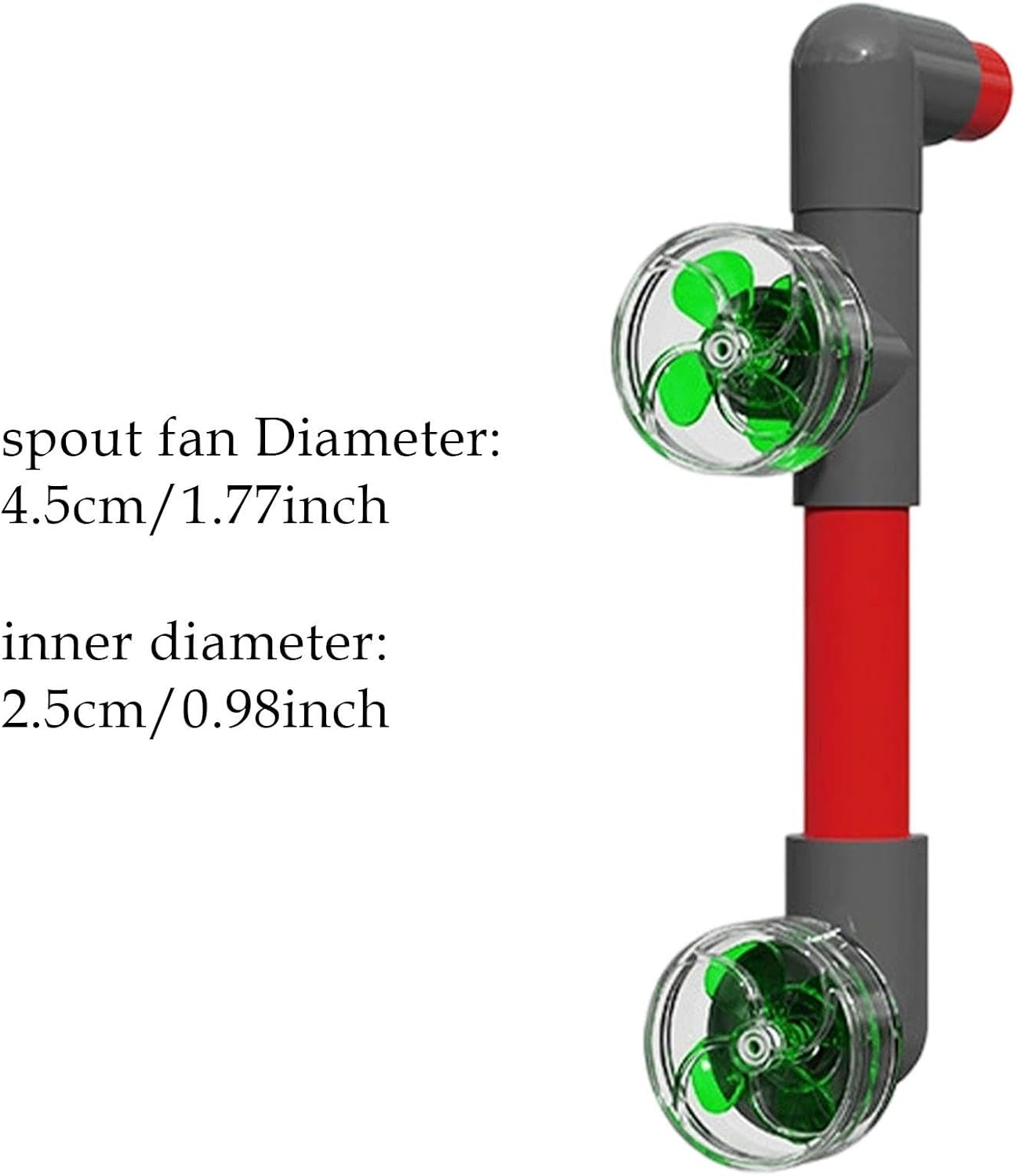 Aquarium Water Outlet Fan Outlet Accessories Multipurpose Pipe Fittings Set for Aquarium, Green, 25MM Inner Diameter