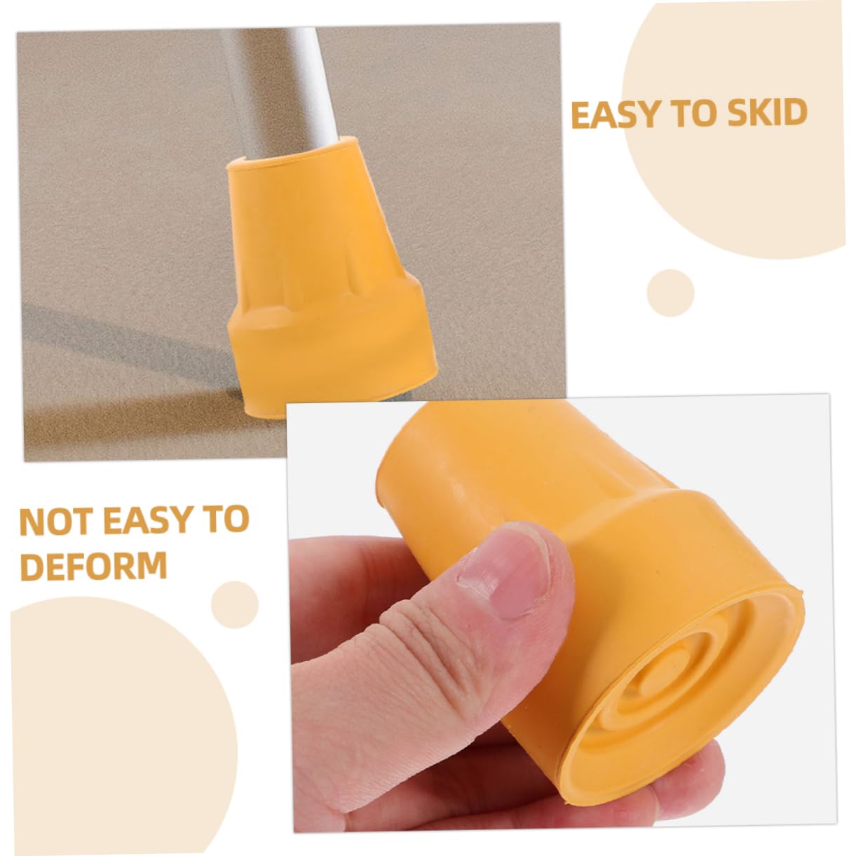 10pièces Embouts De Remplacement Antidérapants Pour Et Bâtons De Marche Protège-pointes Pour Trekking Et Randonnée