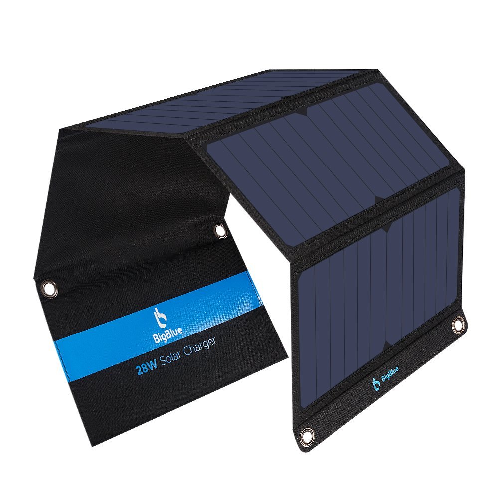 BigBlue 3 USB Ports 28W Solar Charger