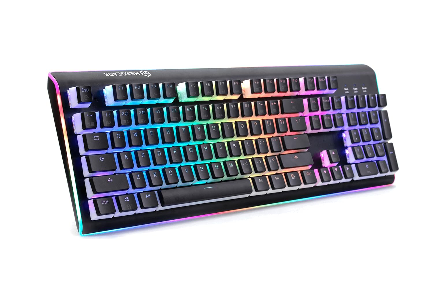 Hexgears Impulse Hot-swap Mechanical Keyboard with RGB lighting and pudding keycaps