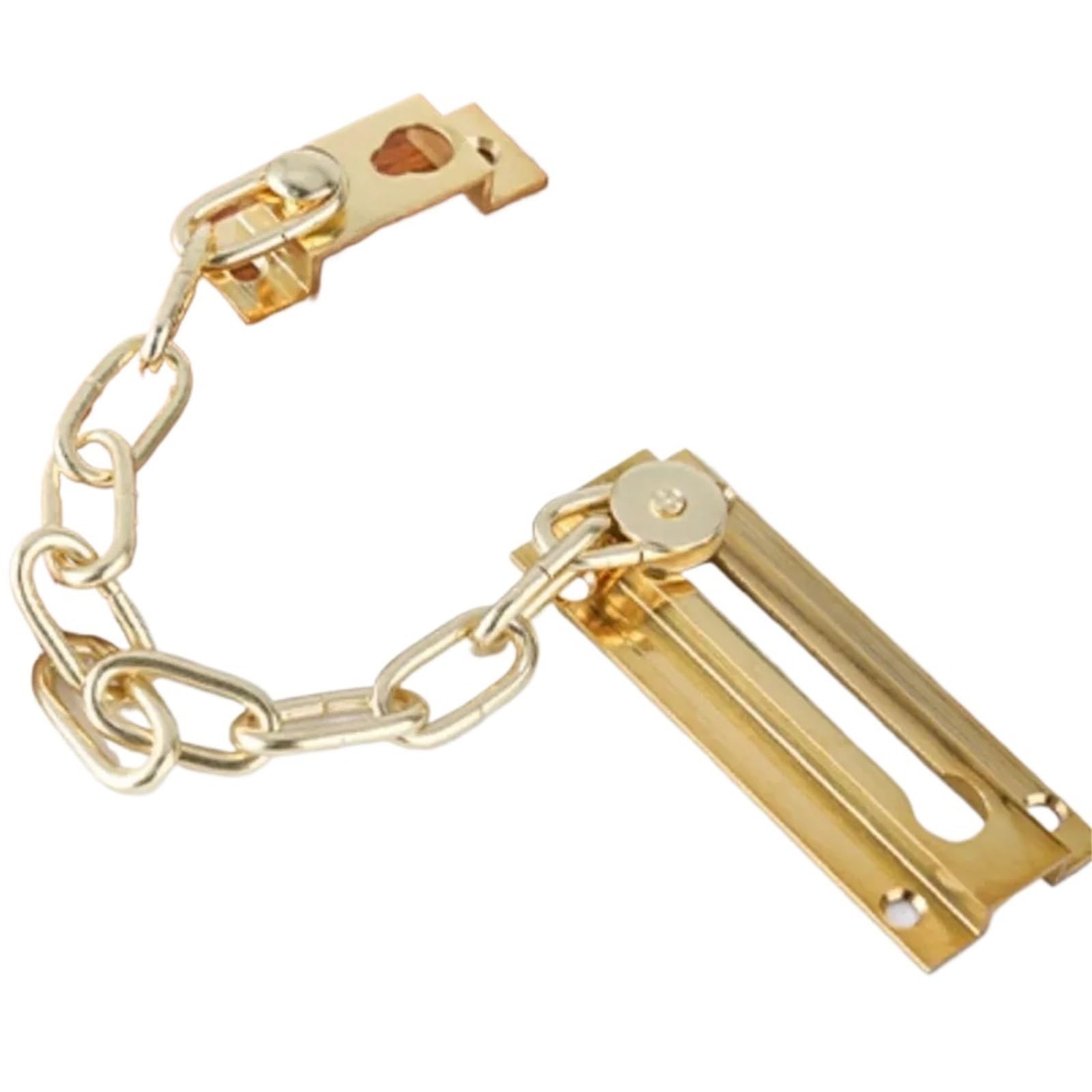 Catena antifurto in ottone massiccio con serratura dorata for porte e finestre Per Porta