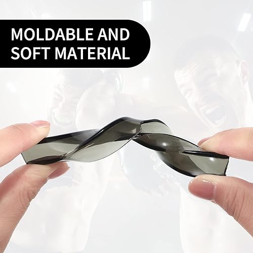 Miniatura 4 de Kathfly 50 piezas de protectores bucales de fútbol, piezas de protección deportiva a granel, férulas atléticas de silicona, accesorios de fútbol,