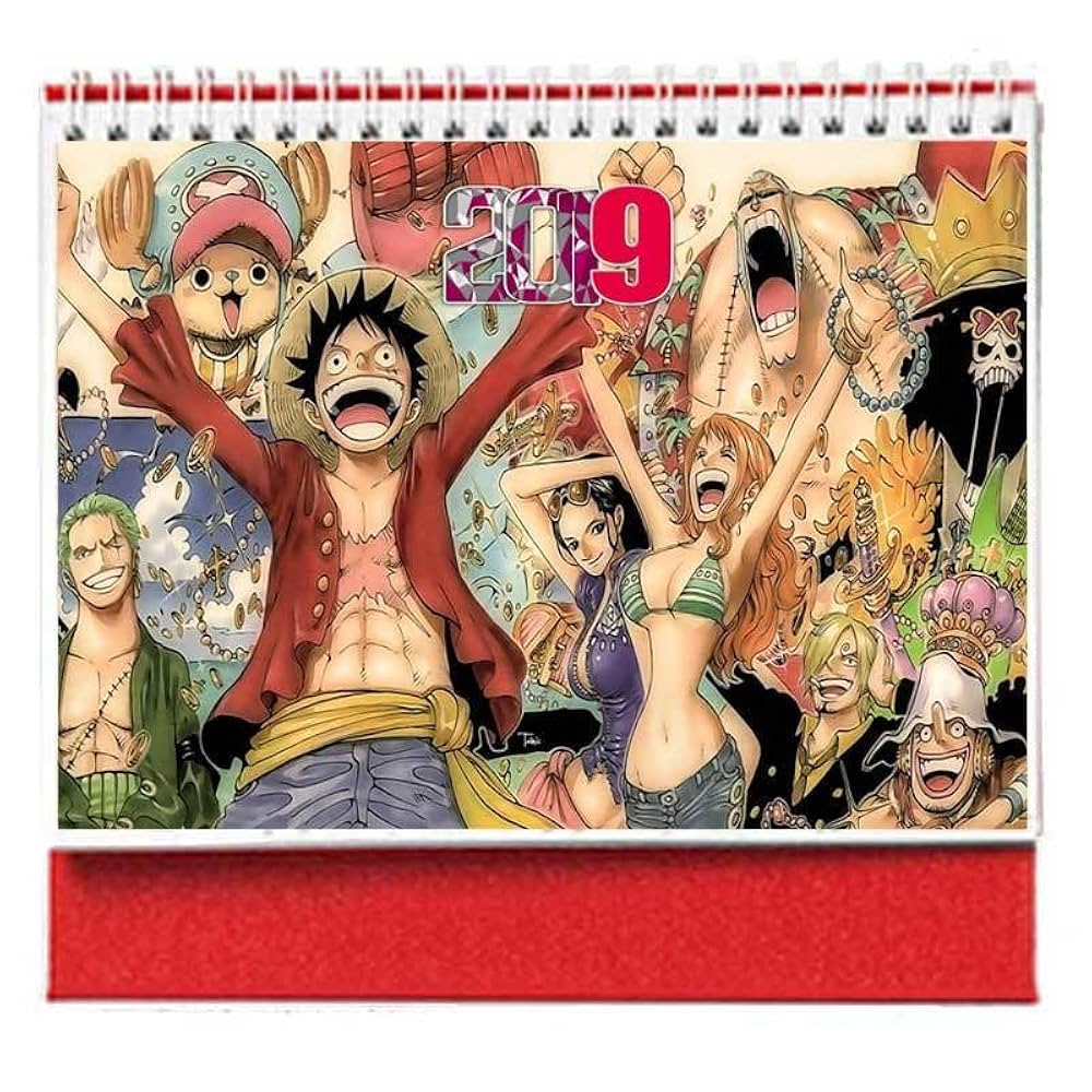 ONE PEACE ワンピース　卓上型フォトフレームカレンダー　台座なし ONE PEACE ワンピース 卓上型フォトフレームカレンダー 台座なし