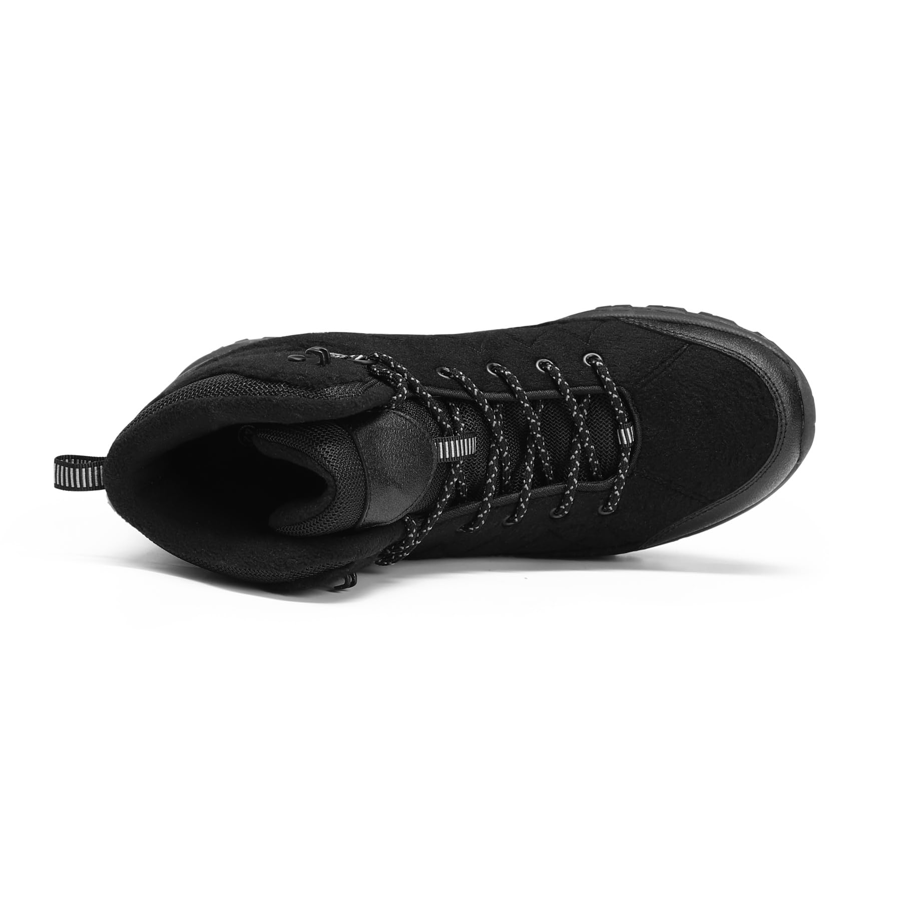 YOUTHUP chaussures montantes de randonnée homme chaudes respirantes | Doublure polaire tige protectrice semelle EVA adhérente amorti stable confort chaud pour travail balades et sentiers