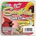 F.M. Brown's Garden Chic Wild Bird Mini Seed Cakes, 8-Ounce, Cardinal/Songbird with Fruit
