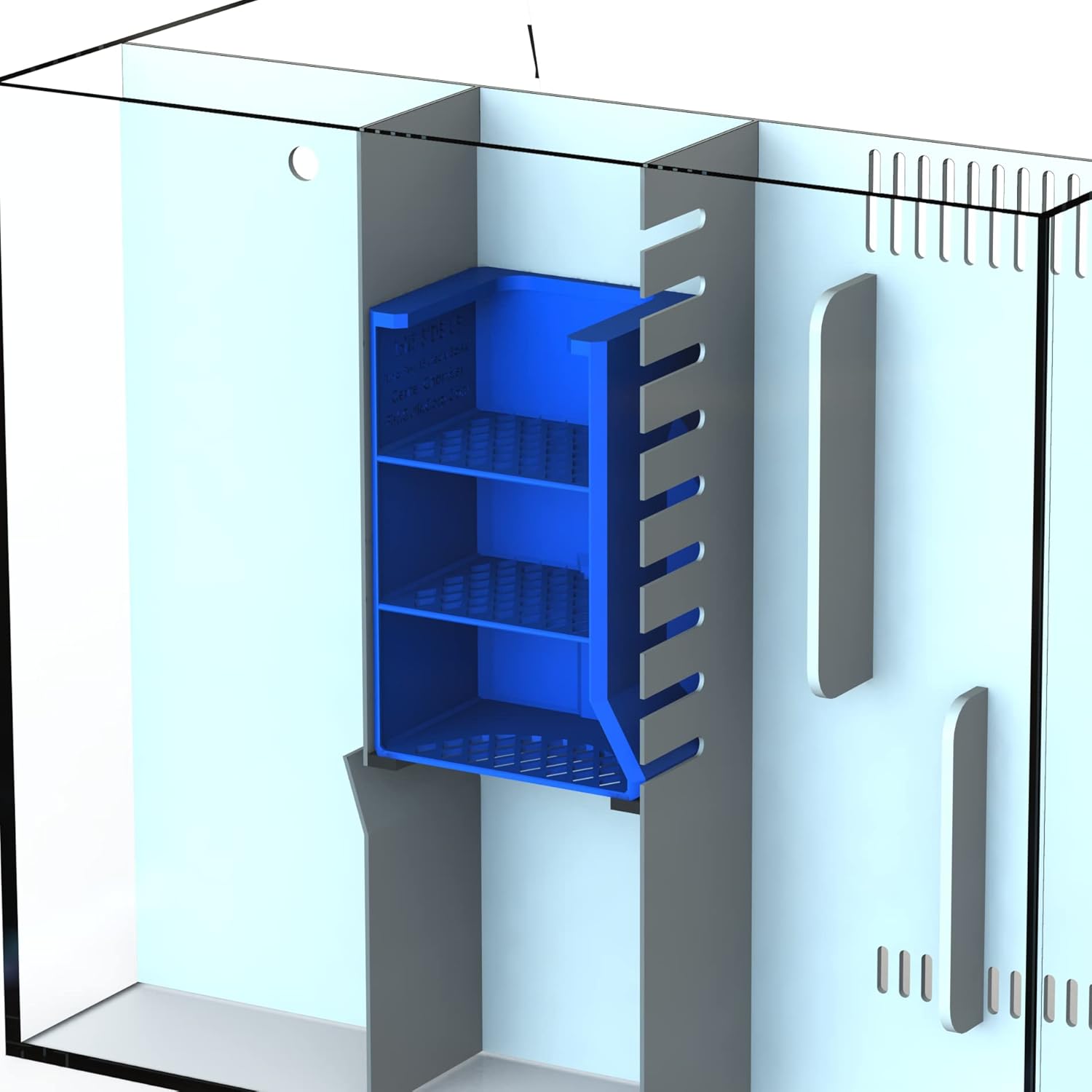 Media Basket for Fluval Flex 15 Gal. Aquarium Kit, Filtration Upgrade Center Chamber