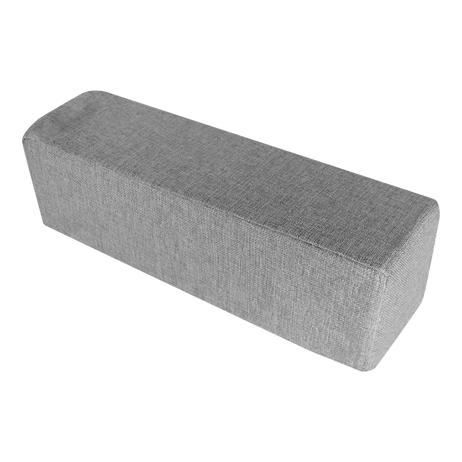 MagiDeal Couch Arm Rest Pillow Armrest Cushion for Sofa, Bed, and Armchair Elbow Support Pillow for Home Bedroom Sleeping Working, Dark Gray