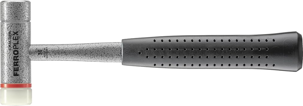Halder 3677030 30 mm 3677 EHFerroplex Locksmith’s Hammer/Soft-Face Mallet - Multi-Colour