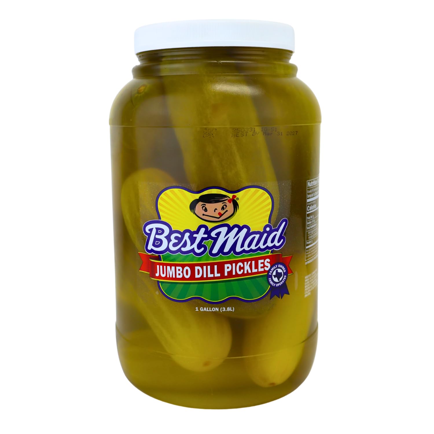 Best Maid Dill 12-16 ct Pickles, 128 oz (1 Pack)