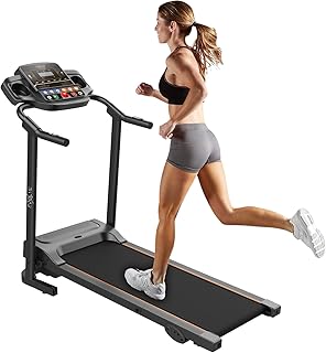Evolve Foldable Treadmill Treadmills for Home Office Indoor Gym Cardio Workout Fitness Space Saving Folding Running Walking & Jogging Machines LCD Bluetooth 3 incline level