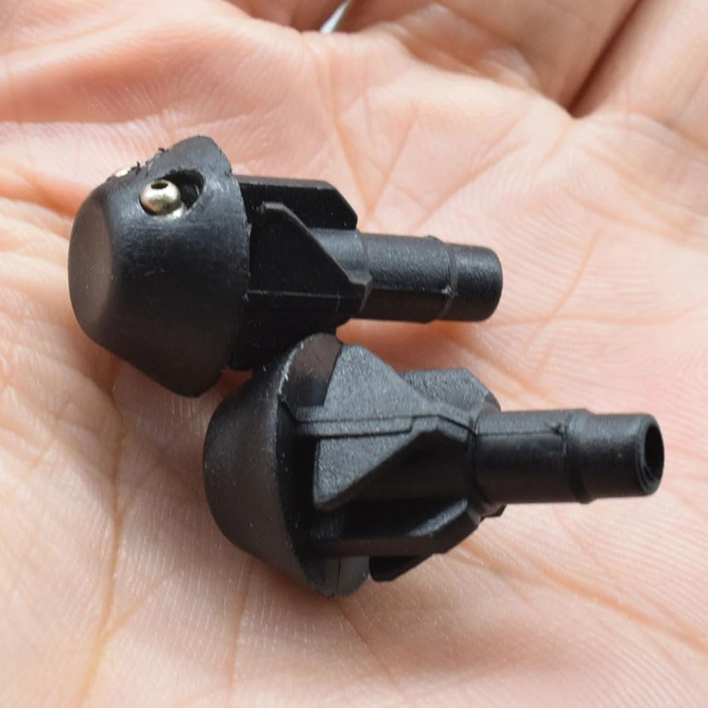 MObyat Set Di 2 Ugelli Lavavetri Per Auto - Compatibile Con Peugeot 106, 205, 207, 306, Expert III 2007 (OE 6438V8) - 2