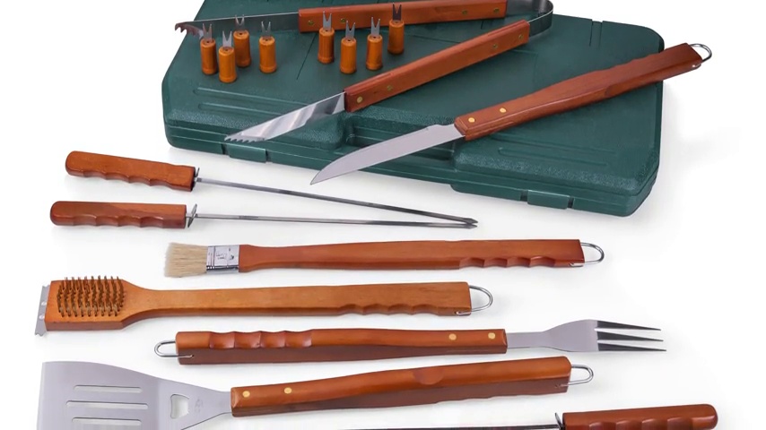 Amazon.com : ONIVA - A Picnic Time brand 18-Piece BBQ Grill Set