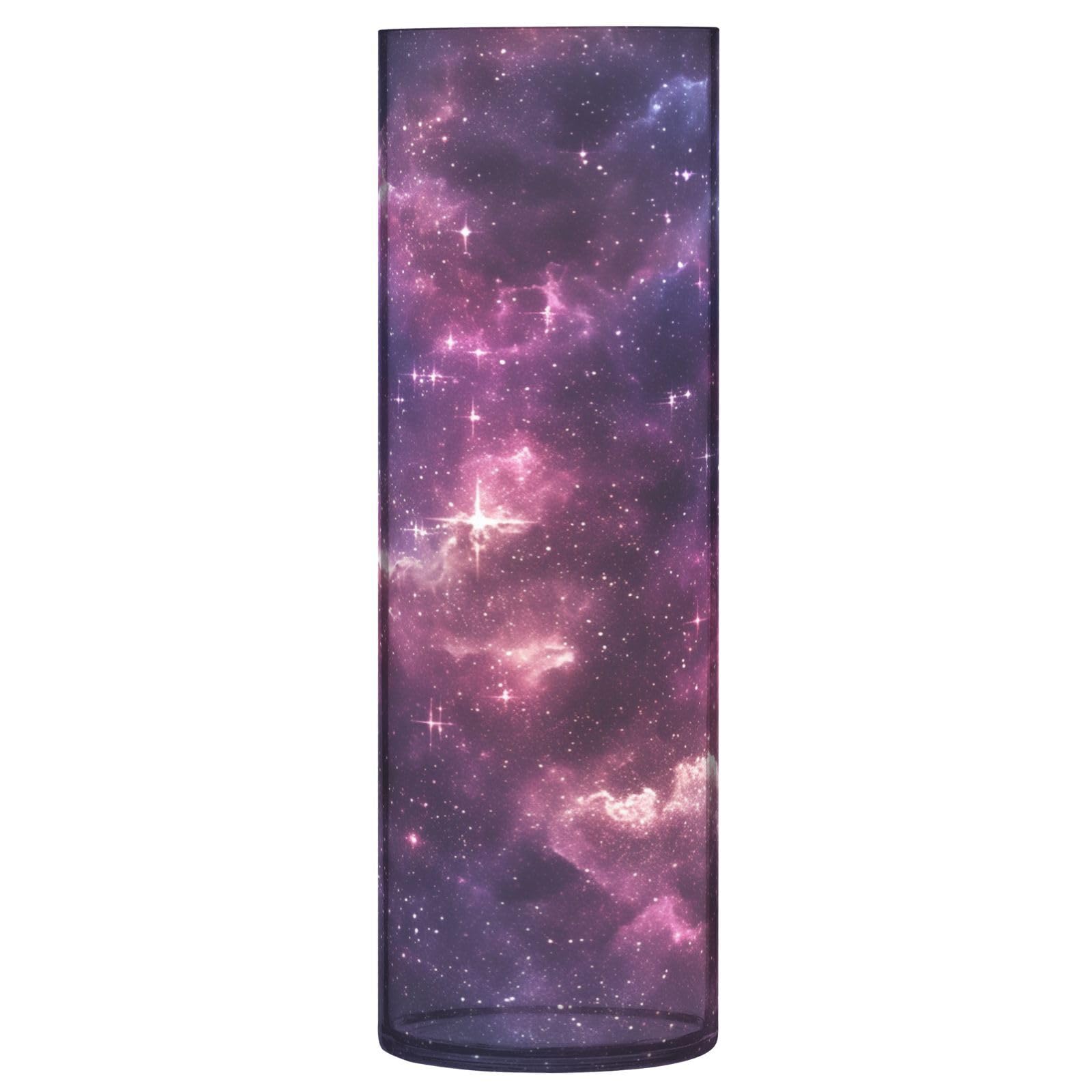 Jarrón de galaxias para ramo de flores de plástico irrompible