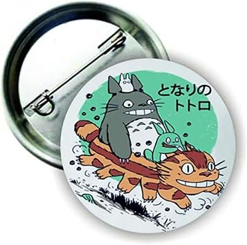Catbus Totoro Anime Buton Rozet, TYBVM7LC8IN634OU61