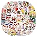 55pcs Captain Underpants Stickers Pack, Hot Cartoon Anime Vinyl Sticker for Water Bottle Laptop Phone Scrapbooking Journaling Supply Favor