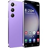 TalkCeLL Cheap Mobile Phones, 5.0 Inch, Android 9.0, Dual SIM Dual Camera, Quad Core, 16GB ROM【Expandable up to 128GB】, Support WiFi/Bluetooth/FM, Face Unlocked Phones (Purple)