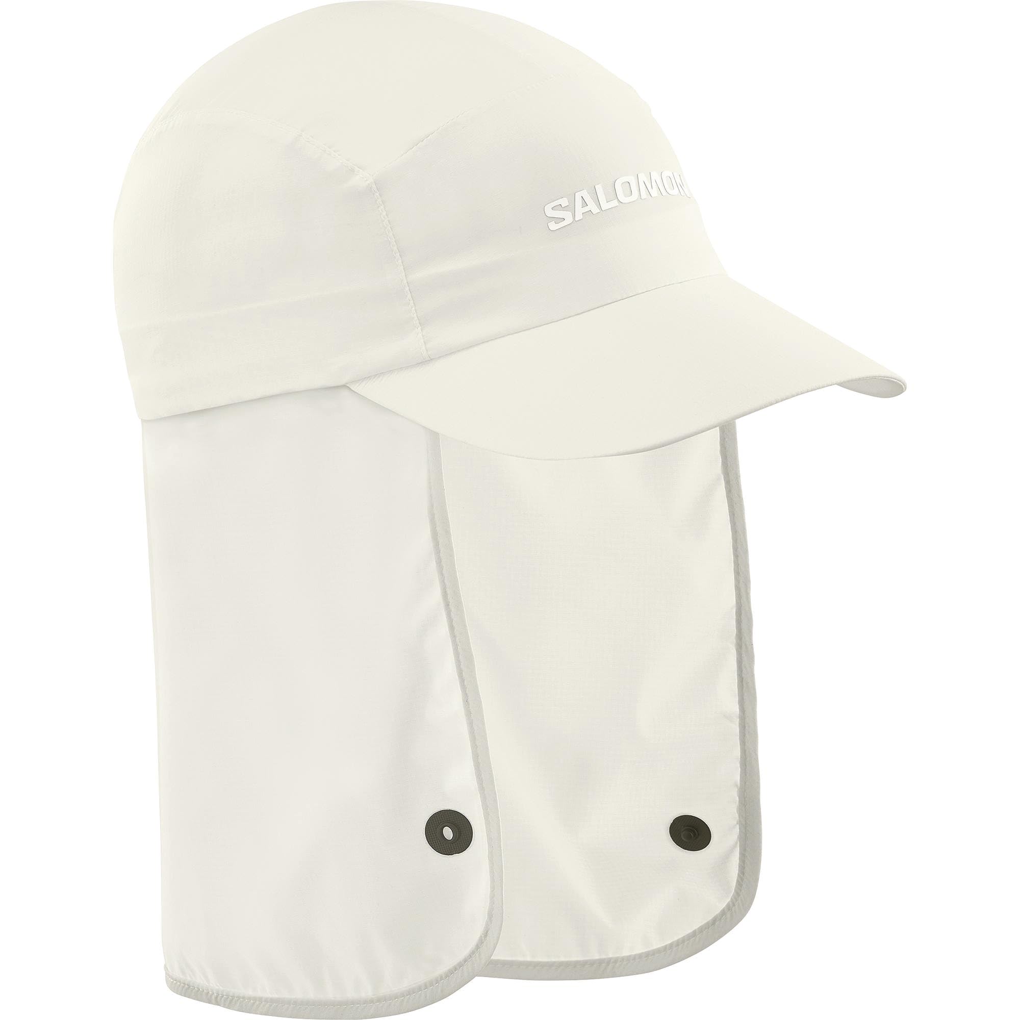 Cappellino Salomon Sahara, da Corsa Traspirante e Ripiegabile, Dettagli Riflettenti per la Protezione Solare, Copertura Completa Leggera e ad Asciugatura Rapida