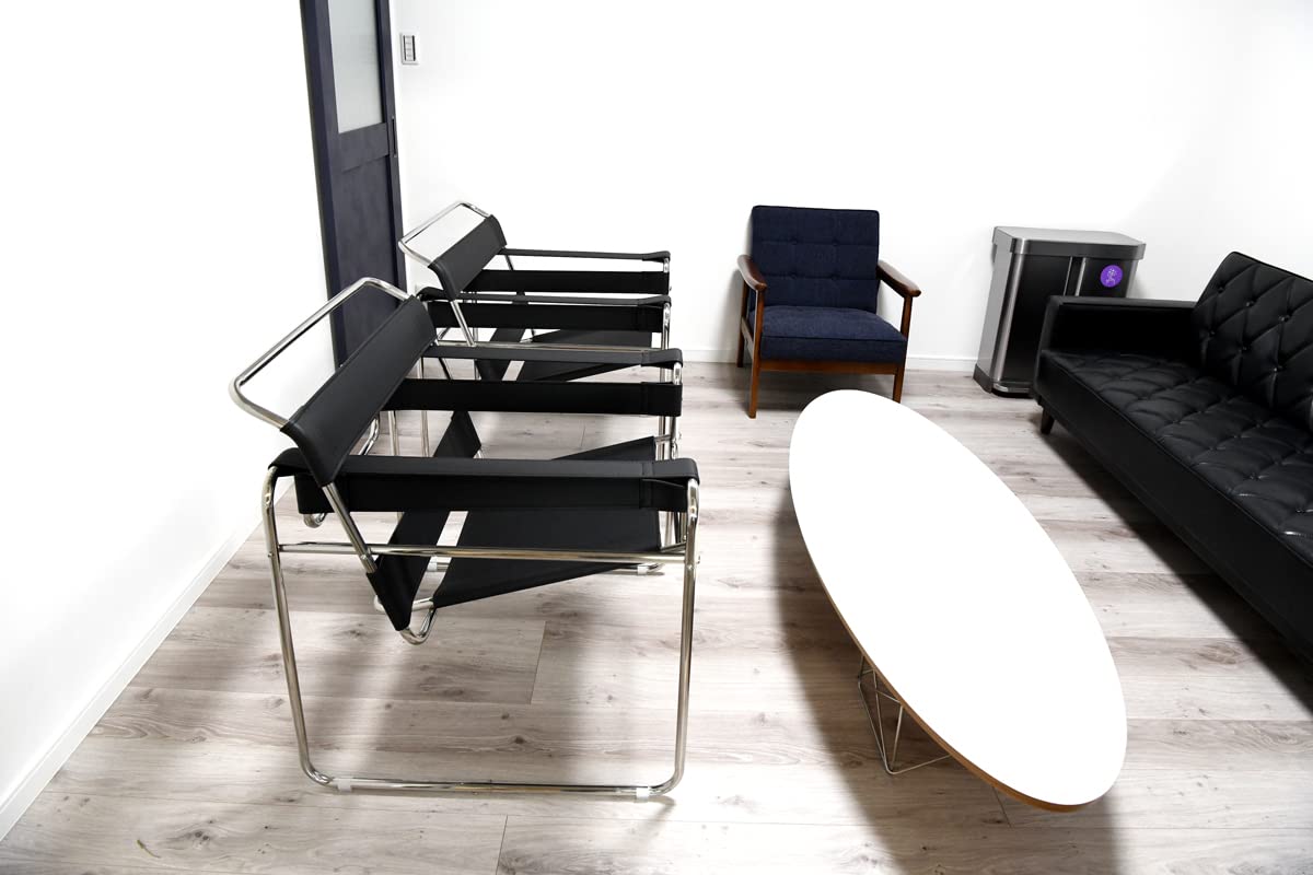 Amazon｜ワシリーチェア PVC仕様 色ブラック マルセルブロイヤー