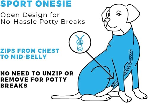 Miniatura 4 de Shed Defender Mameluco deportivo para perro para cobertizo, visto en Shark Tank, ligero y transpirable, body para perros, overol para mascotas,
