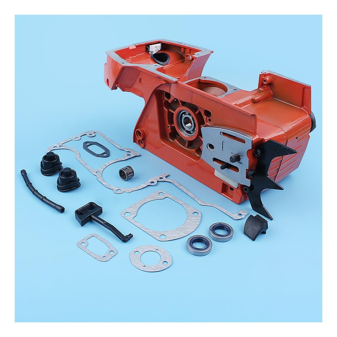 Kit de reparación Juntas del cárter Motor, Compatible con Motosierra 61, 66, 266, 268, 272 y 272XP, Repuesto 501779901