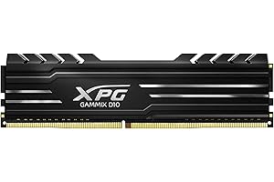 XPG GAMMIX D10 DDR4 32GB (2x16GB) 3200MHz PC4 25600 288-Pin CL16-20-20 Memory...