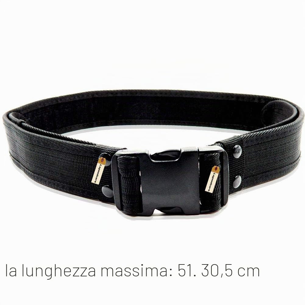 Lsgoodcare, cintura di sicurezza multifunzione, militare, tattica militare, 10 in 1, in nylon 600D, regolabile, attrezzature modulari regolabili, per forze dell'ordine