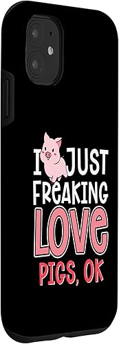 Miniatura 9 de iPhone 14 Just Freaking Love Mini Pigs  Miniature Pig Owner Case