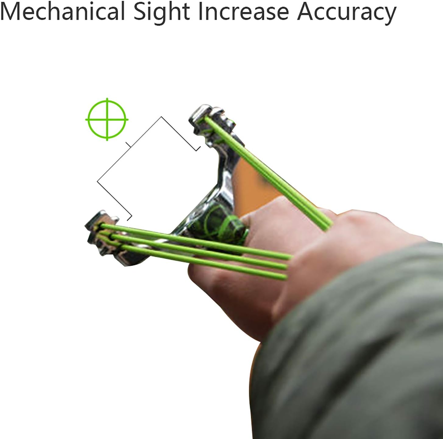 RCZZSUWE Professional Slingshots for Hunting, Catapult Shooting Slingshot Set for Adult, High Velocity Tactical Wrist Slingshot with 100 Ammo Balls and 2 Rubber Bands : Sports & Outdoors