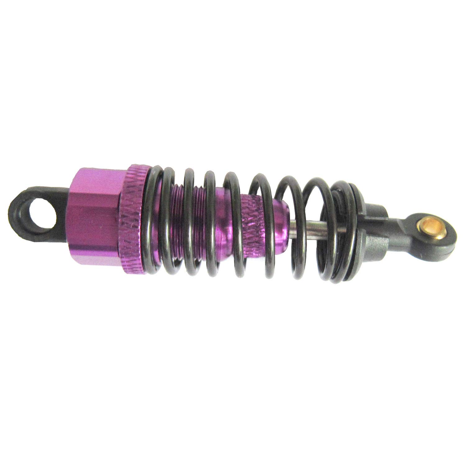 Upgrade Aluminum Oil-Filled Shock Absorbers For 1:10 RC Drift Cars - 68mm Purple (Himoto)