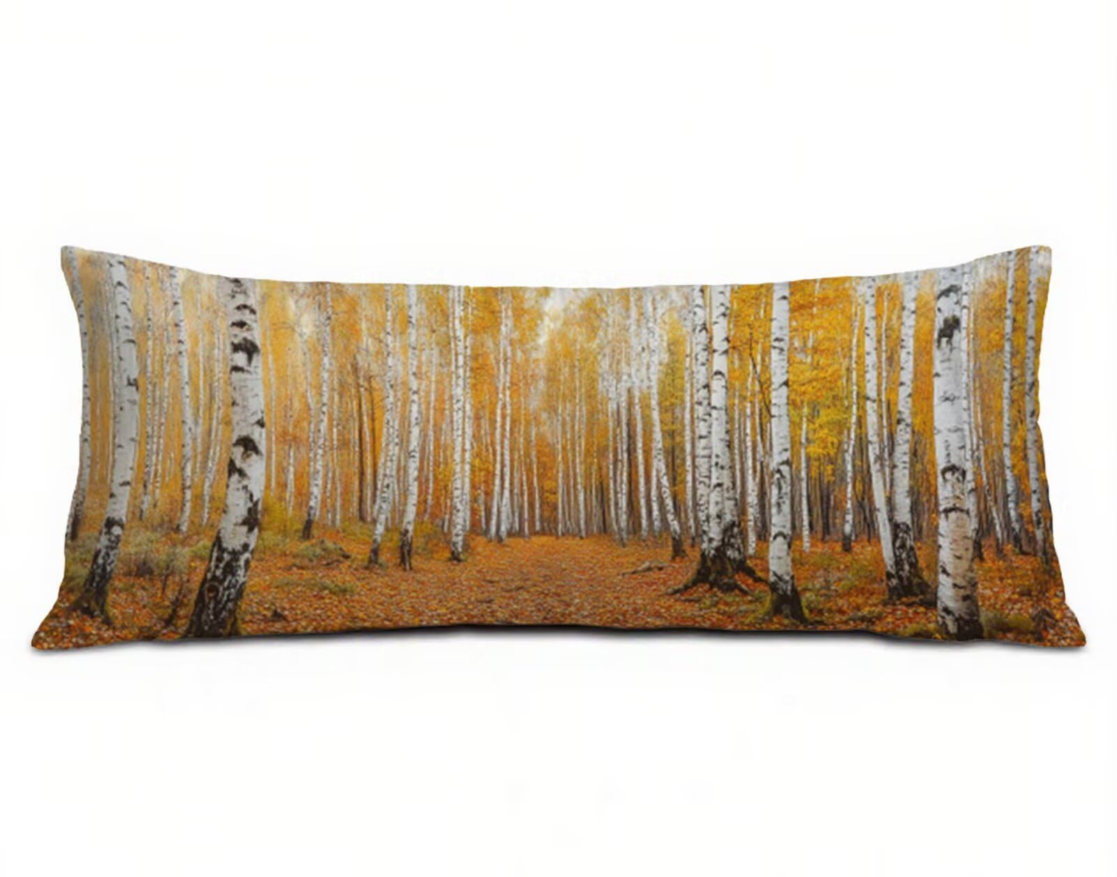 Abstrakcyjna poszewka na poduszkę do spania na boku 60 x 180, poszewka na poduszkę z motywem drzewa 60 x 180 cm, poduszka do spania na boku, lniana poduszka dla kobiet w ciąży, poduszka na sofę