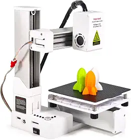 Mini impressoras 3D - Impressora 3D de alta precisão, aquecimento rápido, impressora 3D, multiplexação por divisão de frequência, máquina de impressão 3D compacta para educação