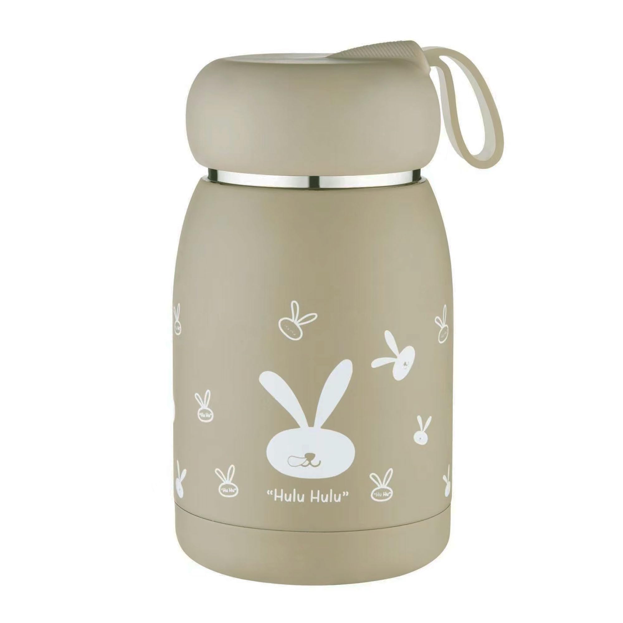 Mini Thermos Water Bottle 4.4 Oz - Insulated Stainless Steel, Leak-Proof For Hot/Cold Drinks