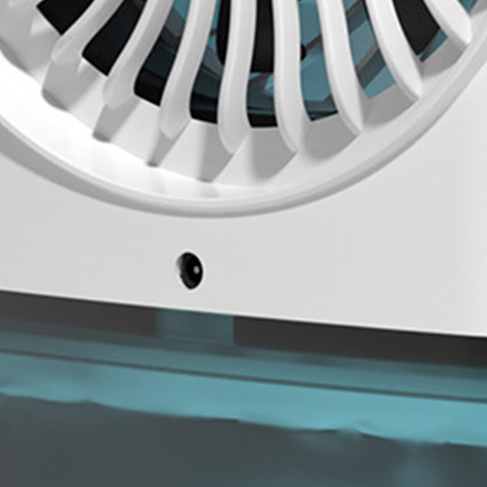 Dpofirs Raffreddatore d'Aria Evaporativo, Condizionatori d'Aria Portatili, Regolazione a 3 velocità Ventola di Raffreddamento Ad Acqua Silenziosa di Grande capacità per Soggiorno Camera