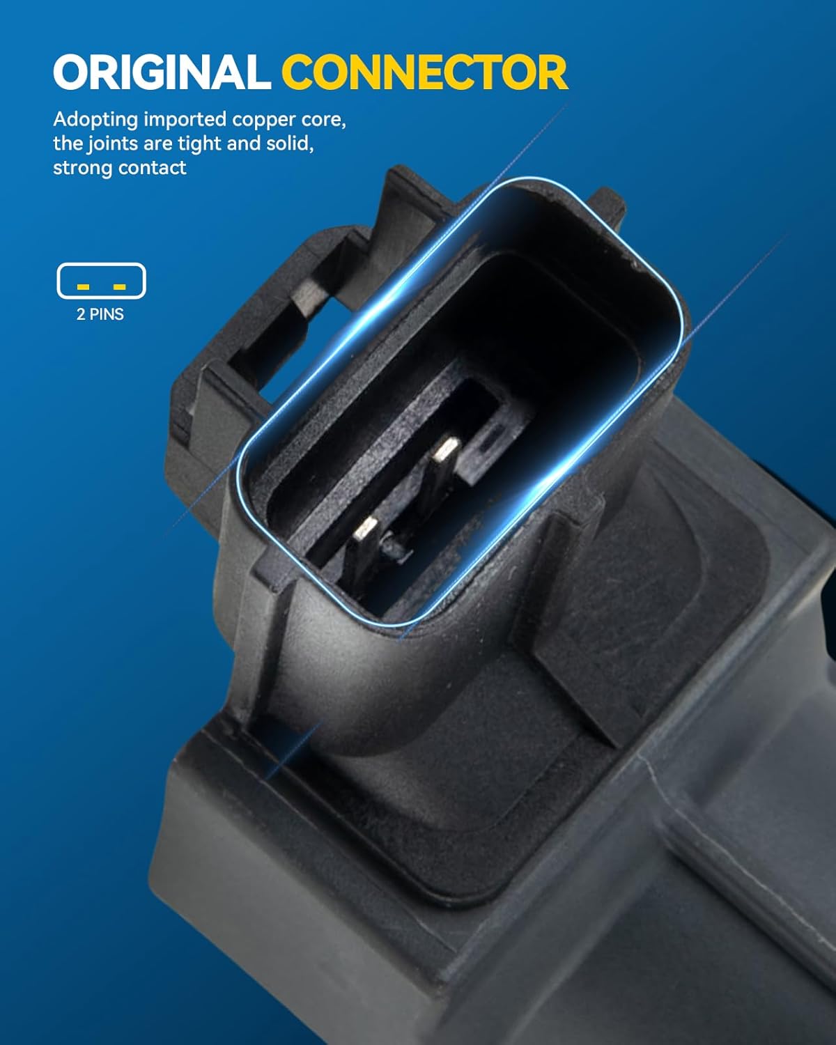 PHILTOP UF270 Ignition Coil Pack Fit for Dodge Ram 1500 Jeep Liberty 2002-2008, Dakota Durango 2000-2008, Grand Cherokee 1999-2008, Nitro 2007-2008, Commander 2006-2008, Aspen 2007, Raider 3.7L 4.7L