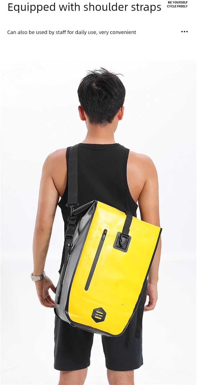 Large Capacity Rear Bag Double Side Water Panniers 30L With Quick-Release Straps For Long Distance Rides Outdoor Cycling Equipment