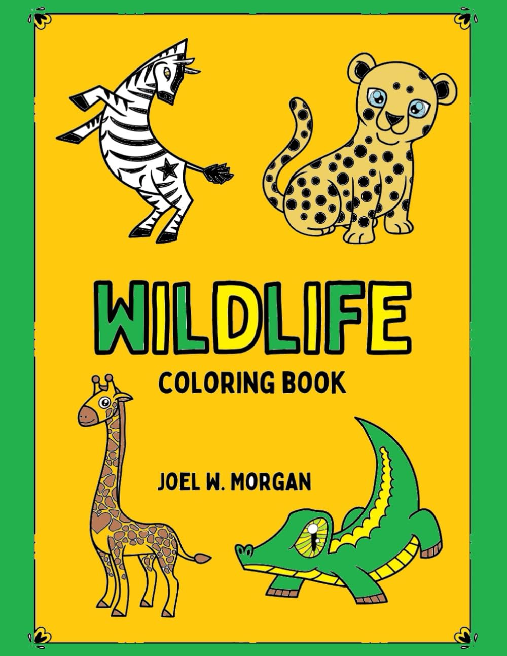 Wildlife Coloring Book