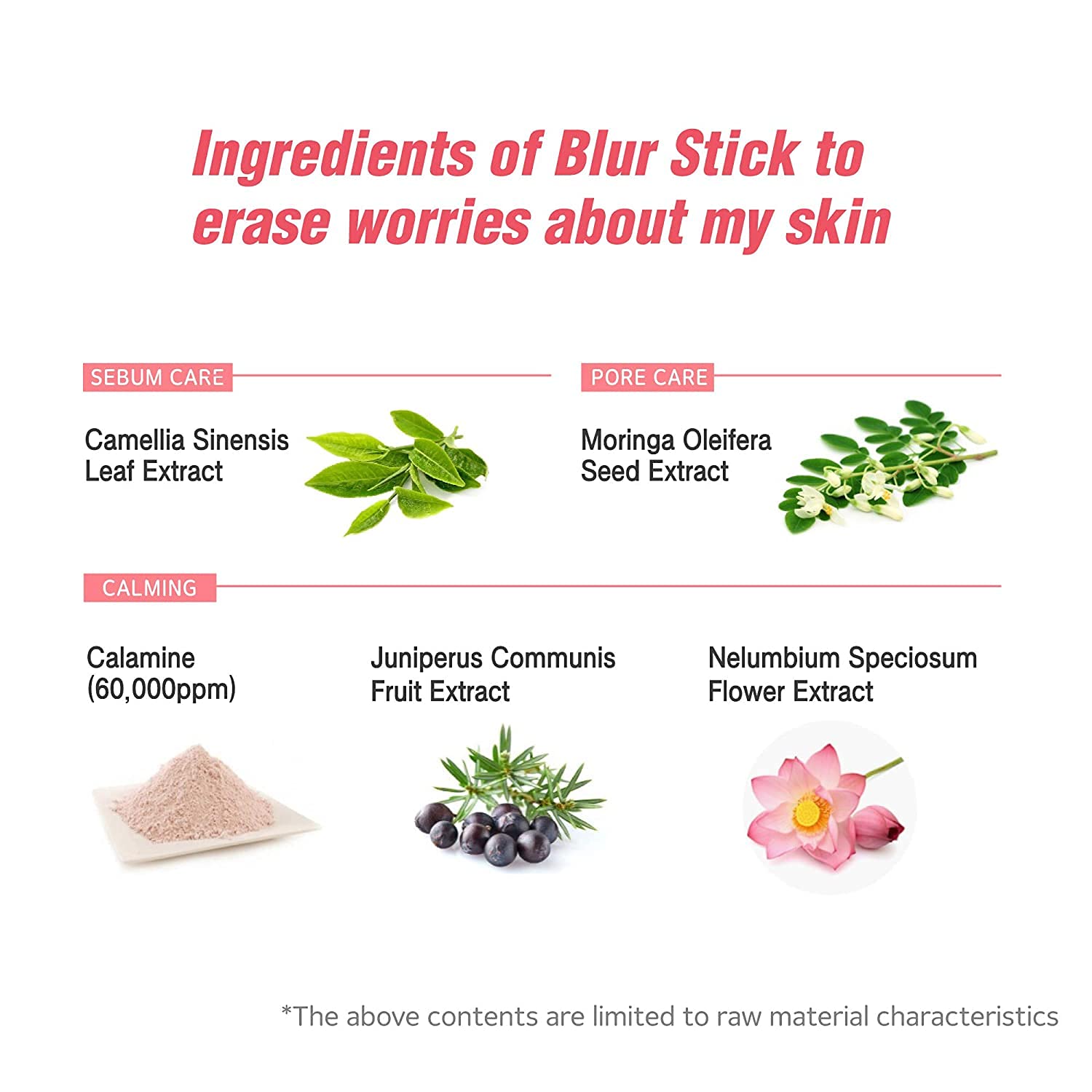 Korean Makeup Blur Stick Face Primer Pore Minimizer and Reducer for