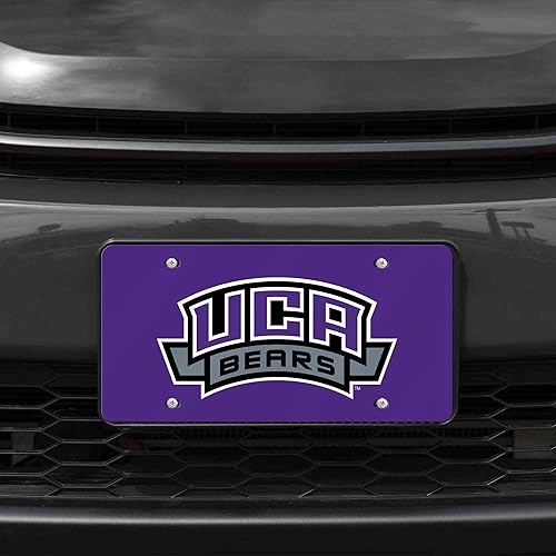 Miniatura 729 de Rico Industries Placa de matrícula de metal con incrustaciones láser de Florida Gators de la NCAA plateado,Alternativo,Negro -,Negro/Plata,Azul,azul