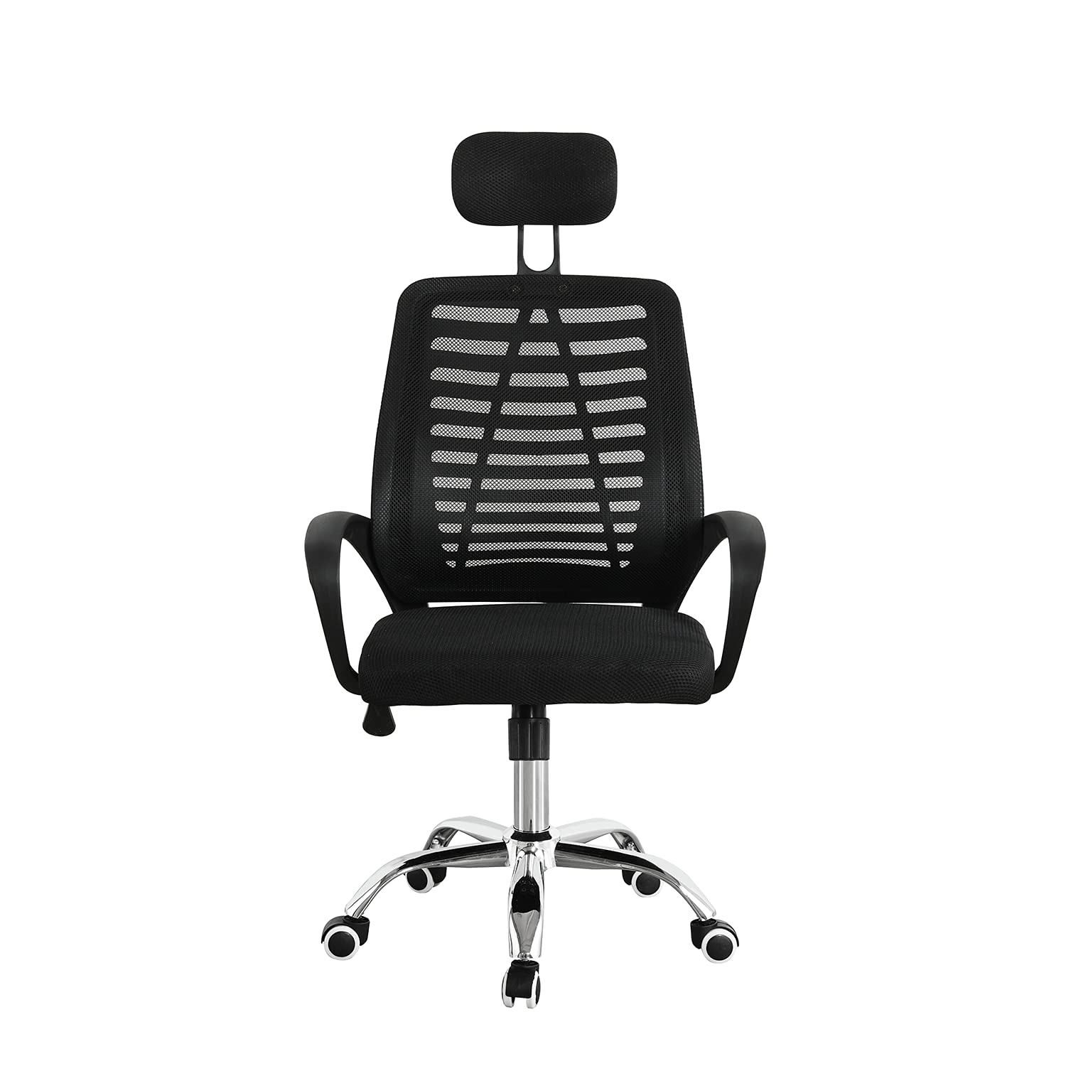 La Silla Española - Sedia da studio per bambini/ragazzi, colore grigio nero.